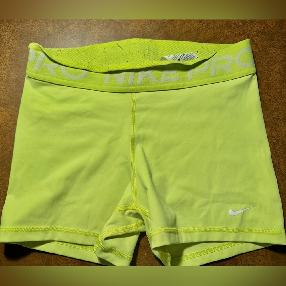 medium Neon Nike pro spandex